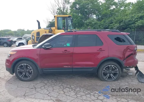 2015 Ford Explorer Sport из США, поврежденный, VIN 1FM5K8GT2FGA07512